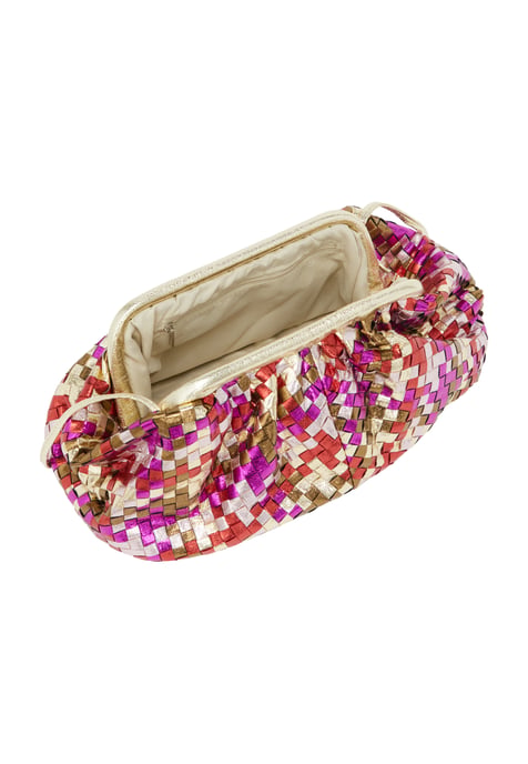 Faina Koppeling Koppeling vrouwen Goud Fuchsia - Image 3