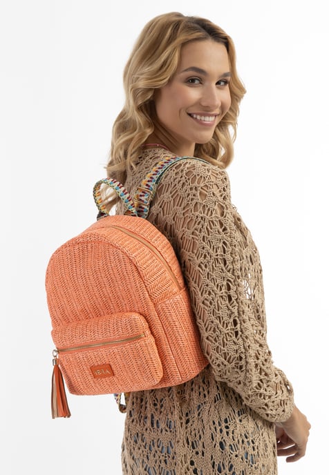 IZIA Rugzak Dames oranje - Image 3