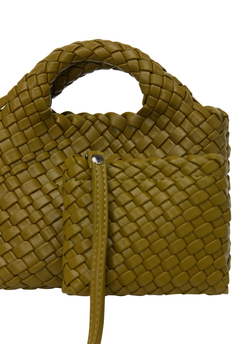 Faina 2-in-1 draagtasset 2-in-1 draagtasset vrouwen olijf - Image 4