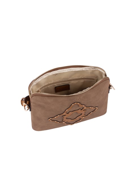 usha Crossbody tas Dames Kameel - Image 4
