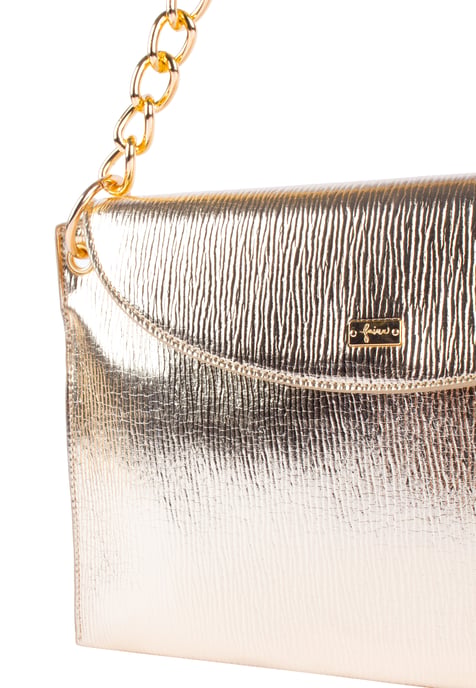 Faina Clutch/avondtasje Dames goud - Image 5