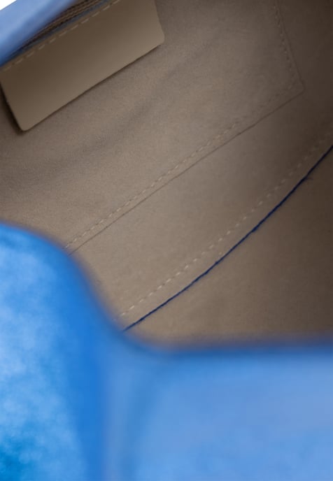 usha Handtas Dames Laminaat elektrisch blauw - Image 3