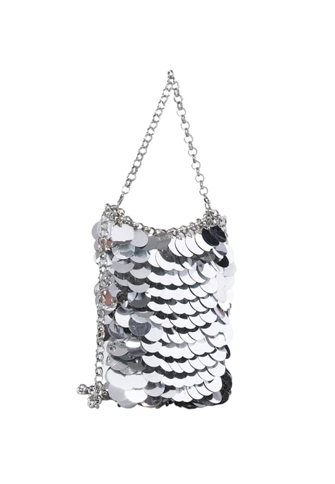 FELIPA Handtas Dames zilver - Image 3