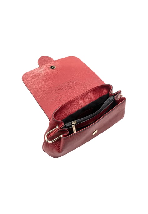 FELIPA Leren schoudertas Dames donkerrood - Image 3
