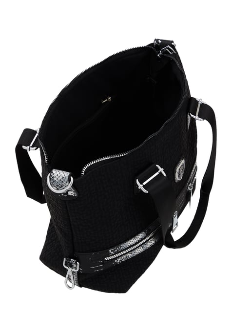 FELIPA Handtas Dames zwart zilver - Image 3