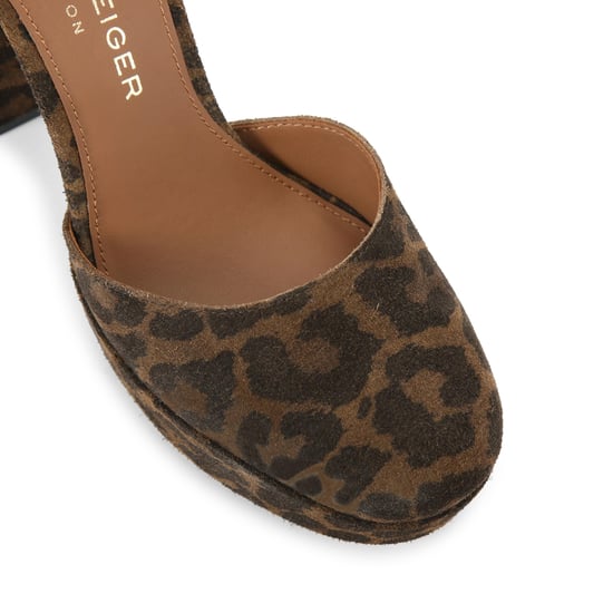 Kurt Geiger London Suede Shoreditch Platform Court Heels - Image 4