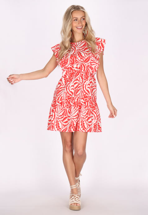 IZIA Jurk Dames rood - Image 2