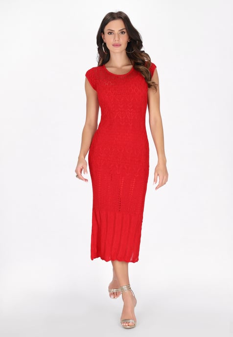 Faina jurk vrouwen rood - Image 3