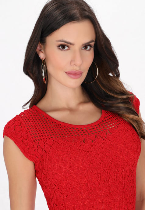 Faina jurk vrouwen rood - Image 5