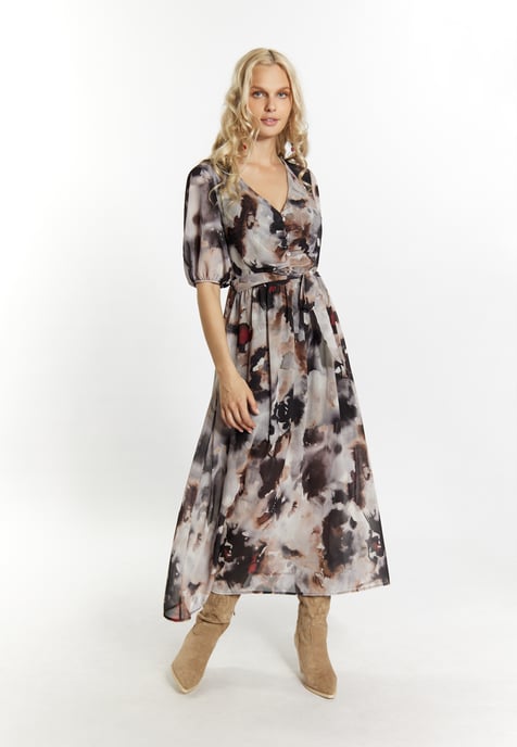 IZIA Jurk Dames Zwart Veelkleurig - Image 2