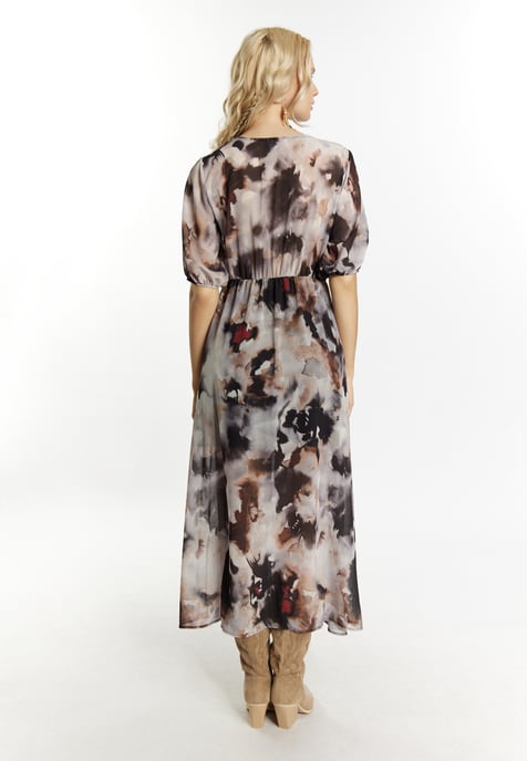 IZIA Jurk Dames Zwart Veelkleurig - Image 3