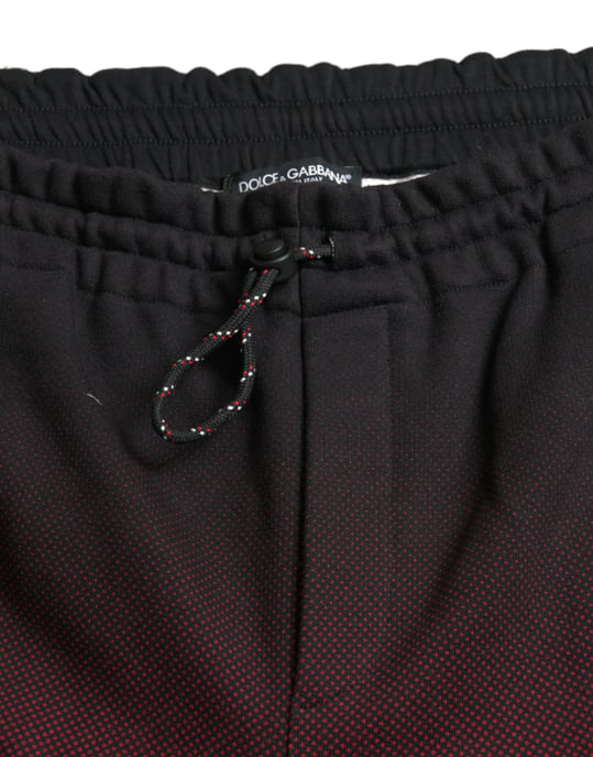 Gradient Leopardmönstrade Sweatshorts - Image 5