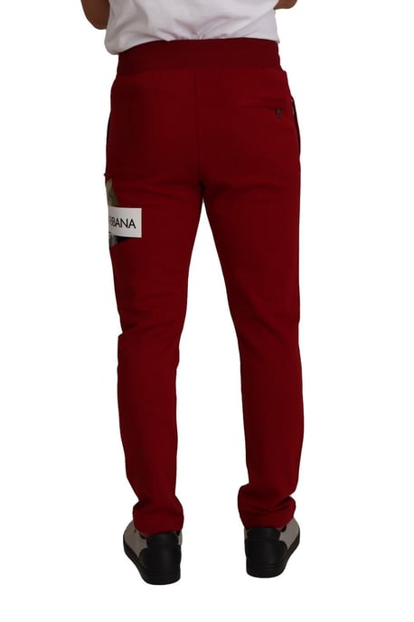 Logoprint Joggingbroek Bordeaux - Image 2