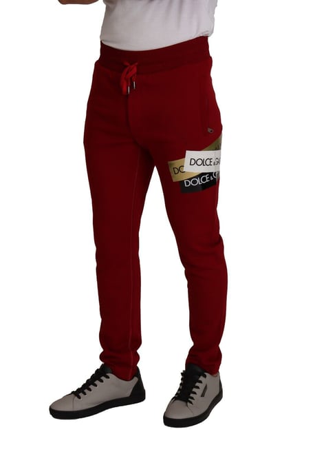 Logoprint Joggingbroek Bordeaux - Image 4