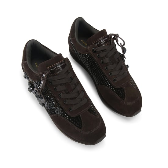Kurt Geiger London Velvet Chelsea Jewel Tag Sneakers - Image 2