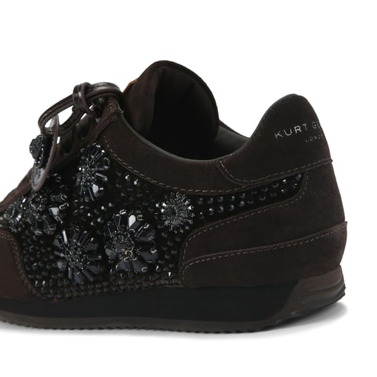 Kurt Geiger London Velvet Chelsea Jewel Tag Sneakers - Image 3