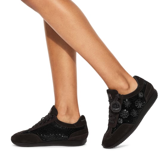 Kurt Geiger London Velvet Chelsea Jewel Tag Sneakers - Image 5