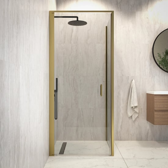Mirlux Douchecabine vela 90 x 200 goud - Image 2
