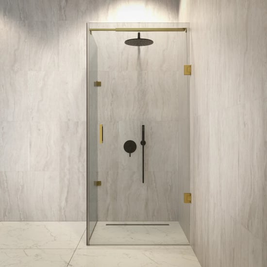 Mirlux Douchecabine mira 90 x 200 goud - Image 3