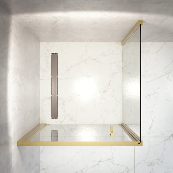 Mirlux Douchecabine vela 90 x 200 goud - Image 3