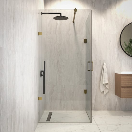 Mirlux Douchecabine mira 90 x 200 goud - Image 4