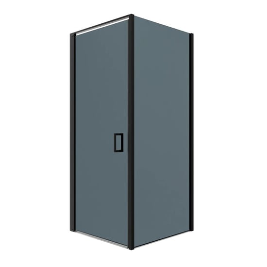 Mirlux Douchecabine vela 90 x 200 smoked glass zwart - Image 2