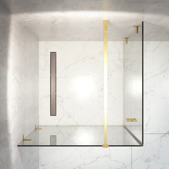 Mirlux Douchecabine mira 90 x 200 goud - Image 6