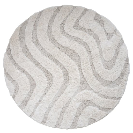 Veer Carpets Vloerkleed isa cream 260 rond ø200 cm - Image 1