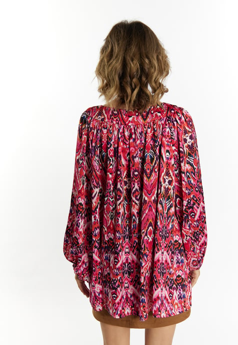 usha Blouse Dames Roze Veelkleurig - Image 4