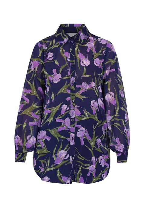 usha Blouse Dames Blauw Veelkleurig - Image 1