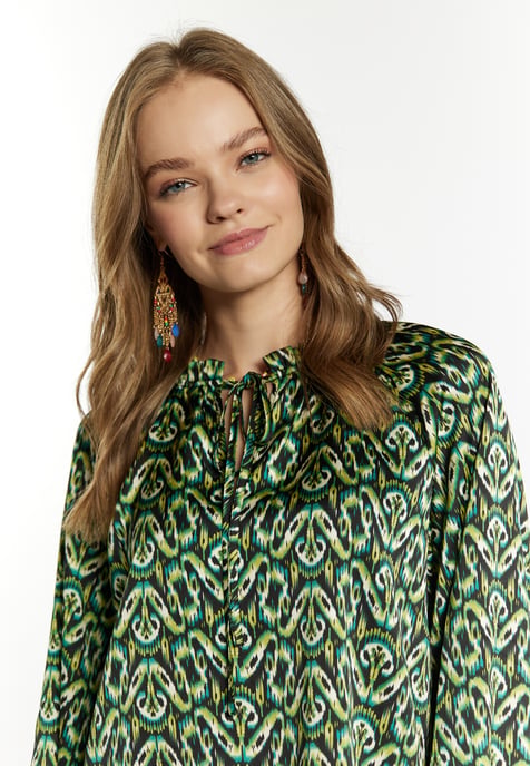 IZIA Blouse Dames Groen Veelkleurig - Image 5