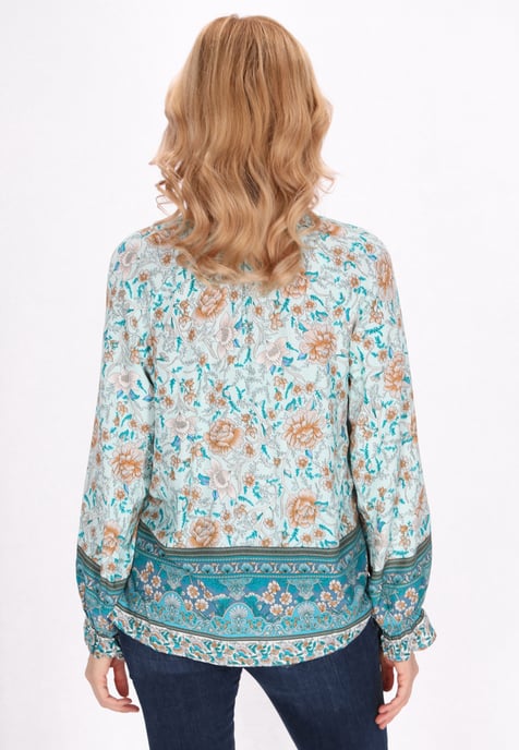 usha Blouse vrouwen aqua veelkleurig - Image 4