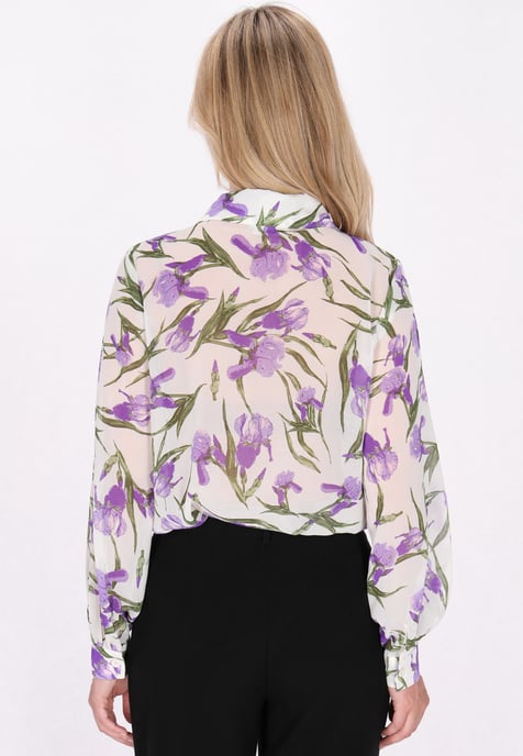 usha Blouse Dames Lichtpaars veelkleurig - Image 4