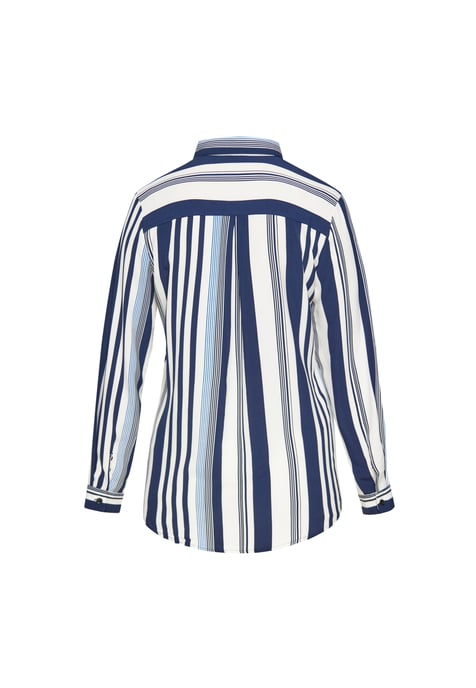 FELIPA Blouse vrouwen wit marineblauw - Image 2