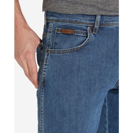 Wrangler Texas stretch stonewash blue denim - Image 5