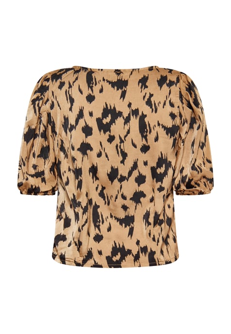 Faina Blouse Dames Camel Veelkleurig - Image 2