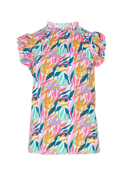 FELIPA Blouse vrouwen veelkleurige roos - Image 1