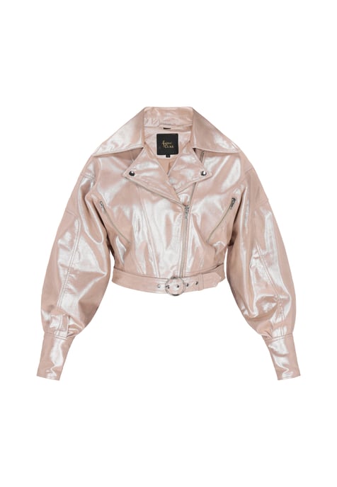 Faina Jas vrouwen beige zilver - Image 1