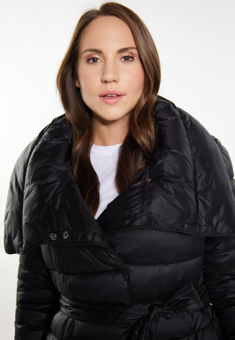 usha quilted coat women black - Image 5