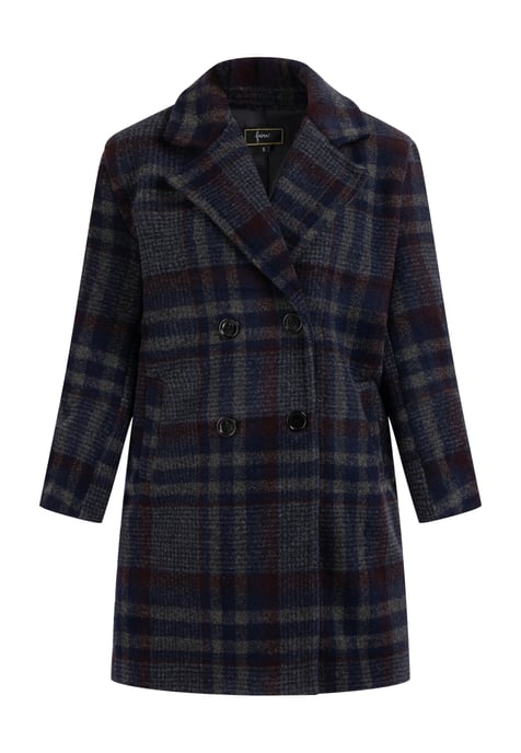 Faina Jas Dames Blauw geruit - Image 1