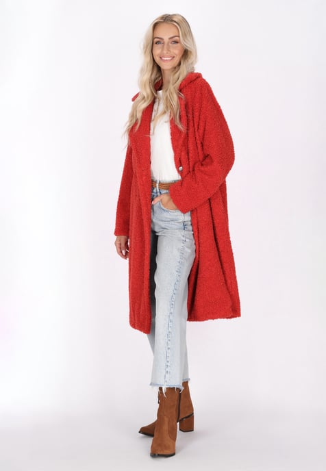 IZIA jas Dames rood - Image 2