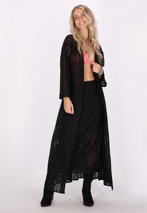IZIA Kimono Dames zwart - Image 3