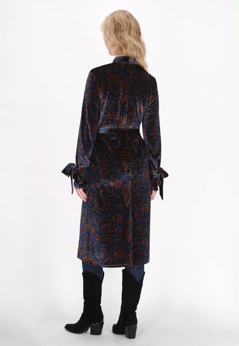 usha Kimono vrouwen blauw veelkleurig - Image 4