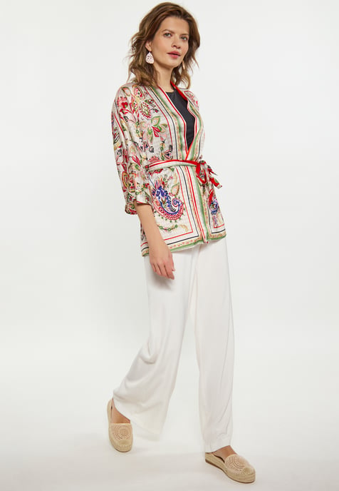 usha Kimono Dames Oranje Veelkleurig - Image 2