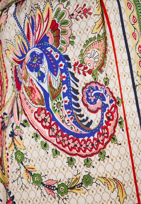 usha Kimono Dames Oranje Veelkleurig - Image 5