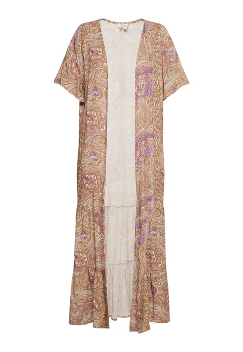 usha Kimono Dames lila veelkleurig - Image 1