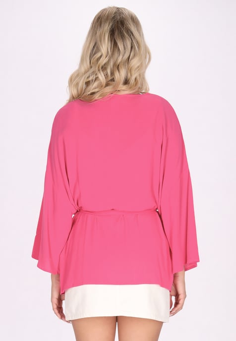 IZIA Kimono Dames roze - Image 4