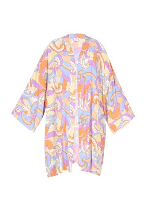 IZIA Kimono vrouwen violet veelkleurig - Image 1