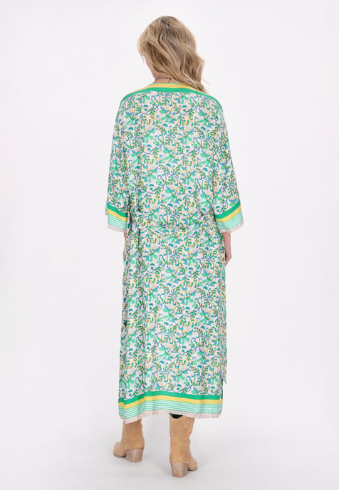 usha Kimono vrouwen groen veelkleurig - Image 4