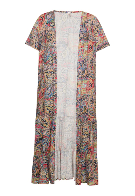 usha Kimono Dames Navy Veelkleurig - Image 1